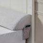 Bed Wedge Pillow 76"x10"x6" Plush Bed Gap Filler Headboard Fill 0-7" Gap