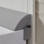 Bed Wedge Pillow for Headboard 76" x 8" x 6" Bed Gap Filler Fill 0-5" Gap