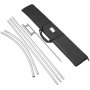 VEVOR Advertising Flag Pole, 12 x Feather Flag Bundles with Ground Spike, 16 ft Windless Flag Pole Sets with Ground Mounting Stake, 6pcs Swooper Flag Pole Kit, Sign Flag for Businesses Storefronts