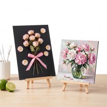 VEVOR Foam Board, 3 Pack 24 x 36 in, 1/4 in Thickness Black Poster Board, for Mounting, Crafts, Paintings Prints, Art, Display, Presentation and Projects, Acid-Free Double Sided Foam Core Sheets