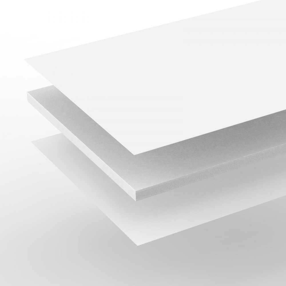 VEVOR Foam Board, 12 Pack 24 x 36 Inch, 3/16 Inch Thickness White Poster Board, Acid-Free Double Sided Foam Core Sheets for Mounting, Crafts, Paintings Prints, Art, Display, Presentation and Projects
