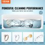 VEVOR Ultrasonic Jewelry Cleaner Ultrasonic Cleaner Machine Portable 16oz(470ml)