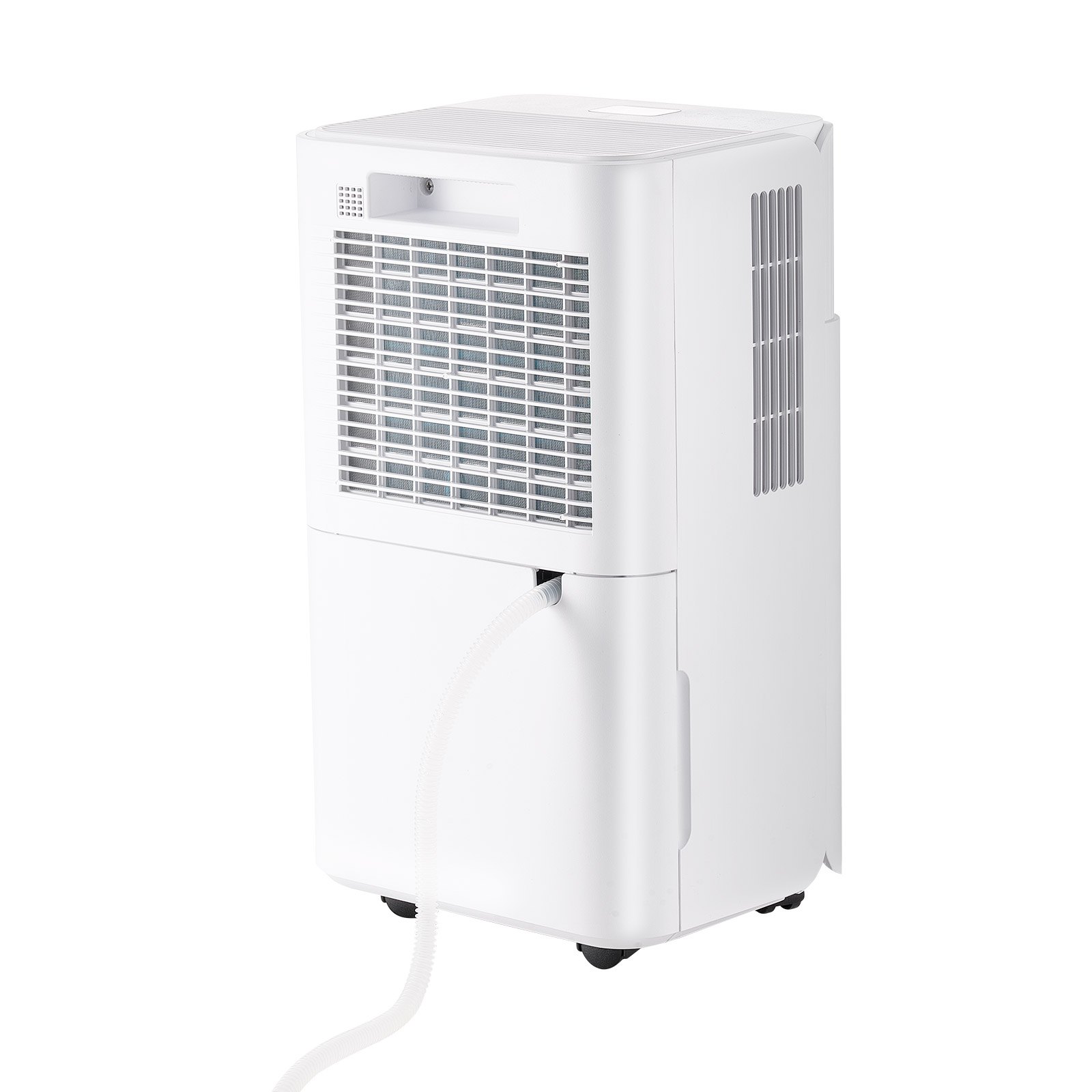 VEVOR 30 Pints Dehumidifier for Home & Basement, Drain Hose for Commercial & Industrial Use, Smart Humidity Control, Low Noise for Large Rooms, Warehouses, Bedrooms & Storage, Large Coverage,White