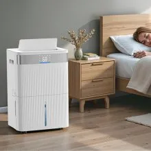 80 Pints Dehumidifier for Home and Basement Smart Humidity Low Noise for Room