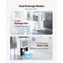 35 Pints Dehumidifier for Home and Basement Smart Humidity Low Noise for Room