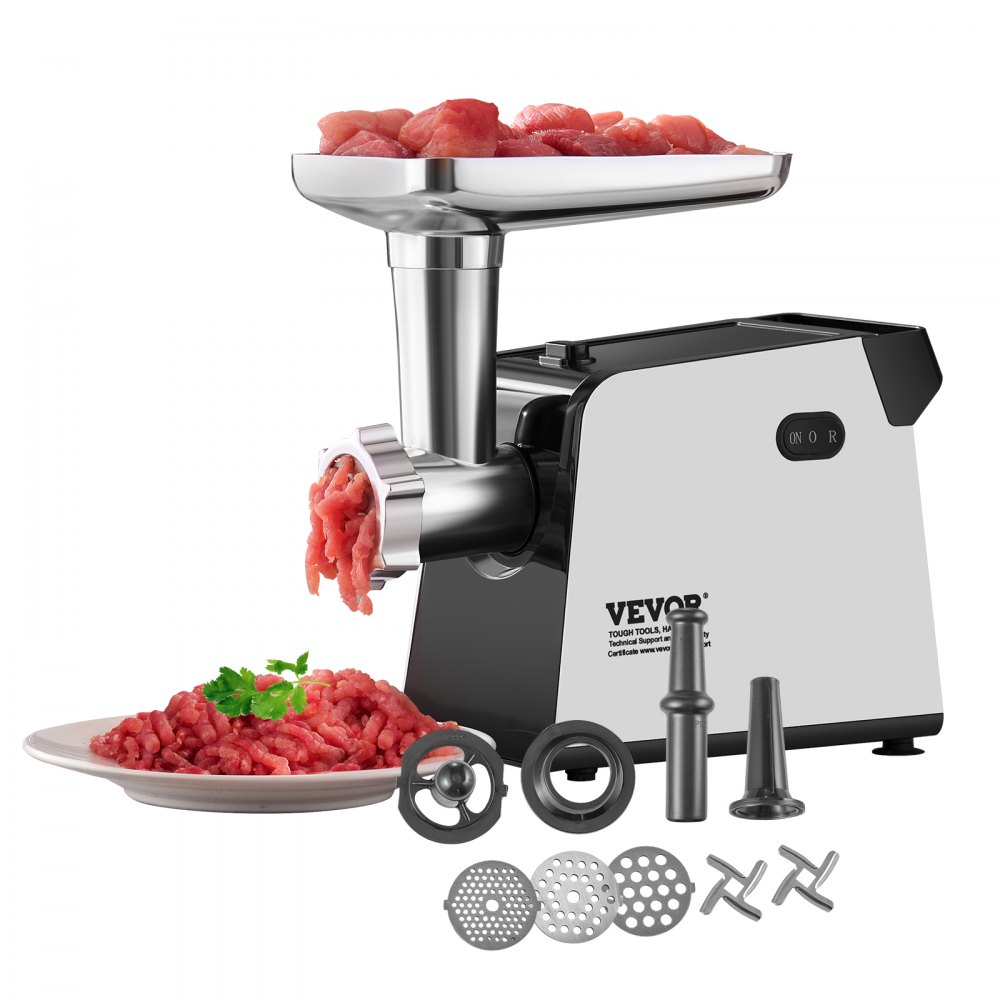 VEVOR Electric Meat Grinder 3 Lbs/Min Sausage Stuffer Maker for Home Kitchen