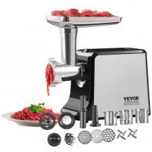 Electric Meat Grinder 3 Lbs/Min Sausage Stuffer Maker for Home Kitchen