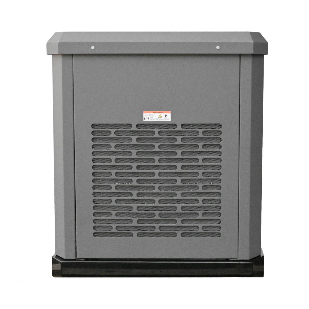 VEVOR Standby Generator, Dual Fuel Whole Home Generator, LPG 22Kw Max Power & Natural Gas 20Kw Max Power, Whole House Power Backup For Home Backup, Camping, AVR Voltage Regulation, LCD Display