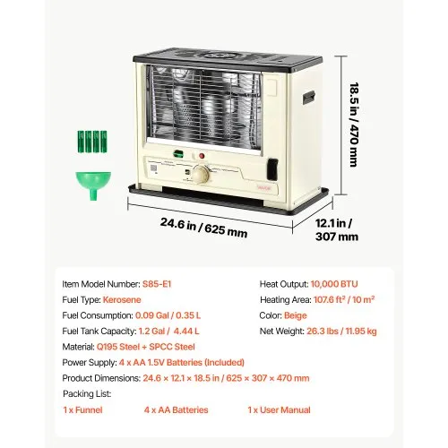 Petrooleumisoojendi 2,9 kW — pilt 7