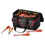 VEVOR Insulated Screwdriver Set, 50-Piece Professional Electrical Screwdriver Set, 1000V Insulated Electrician Tool, with Magnetic Tips, T-Handle Hex Wrench, Screwdriver, Single-Pole Voltage Tester