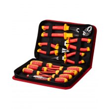 VEVOR Insulated Screwdriver Set 12-Piece Insulated Tool Set for Electricians