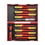 VEVOR Insulated Screwdriver Set, 13-Piece Professional Electrical Screwdriver Set, 1000V Insulated Electrician Tool Set, with Magnetic Phillips Slotted Pozi Torx Tips, Screwdrivers, for Electricians