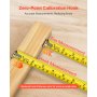 VEVOR Tape Measure 25 ft Length, Measuring Tape with Retractable, Imperial and Metric ft/m Dual-Scale & ABS Case & Easy Read Steel Measurement Tool, for Outdoor,Decoration