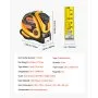 VEVOR 2 Packs Tape Measure 7620 mm Length, Measuring Tape with Retractable, One-Touch Lock, Imperial and Metric ft/m Dual-Scale & ABS Case & Easy Read Steel Measurement Tool,for Outdoor,Decoration