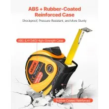 2 Packs Tape Measure 25ft Retractable Imperial Metric for Outdoor Decoration