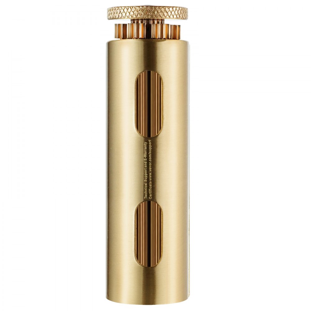 VEVOR Cigarette Rolling Machine, Solid Brass Cigarette Roller, Manual Tobacco Rolling Machine Fits Up to 70mm Paper, Vintage & Luxurious Gift for Father's Day, Birthday