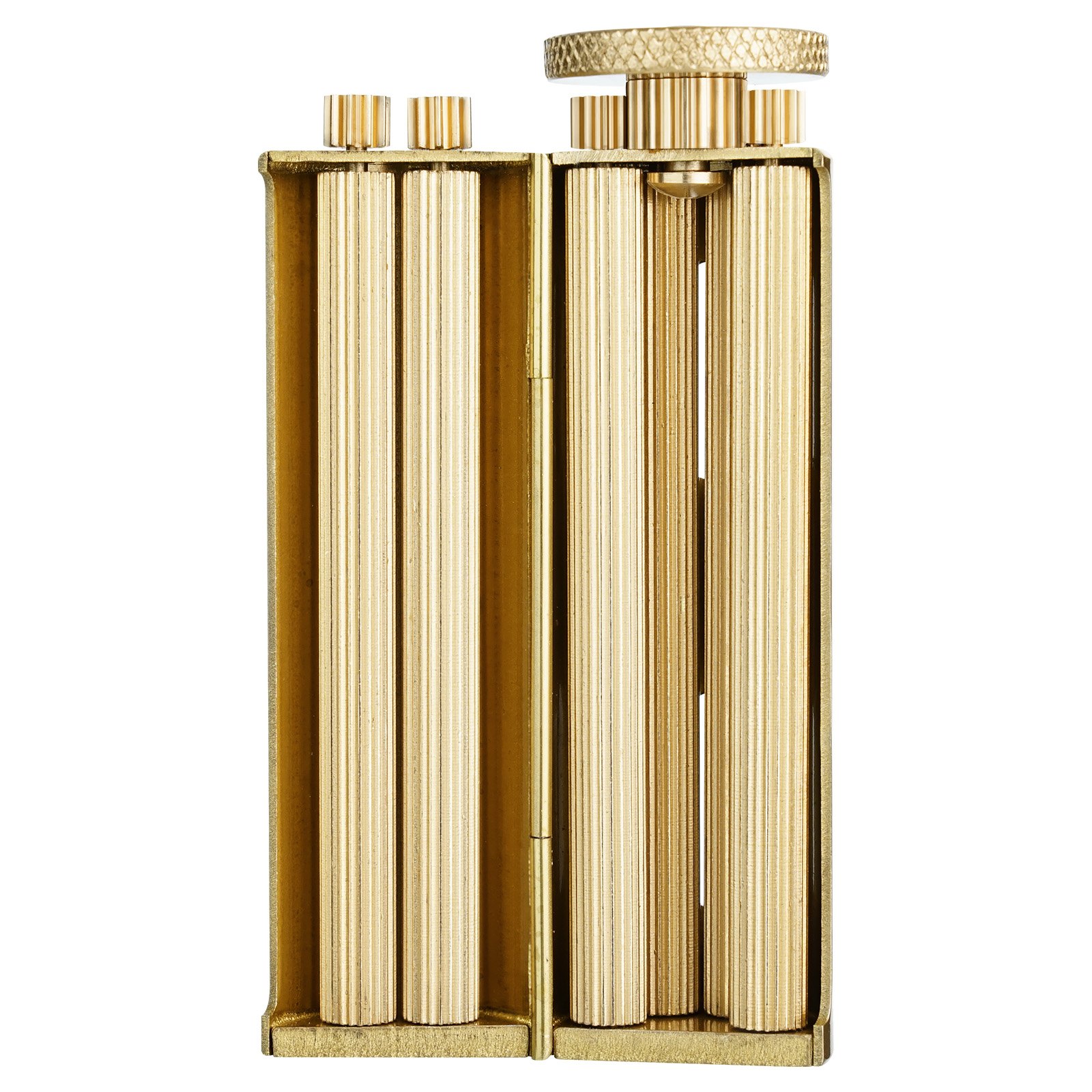 VEVOR Cigarette Rolling Machine, Solid Brass Cigarette Roller, Manual Tobacco Rolling Machine Fits Up to 70mm Paper, Vintage & Luxurious Gift for Father's Day, Birthday