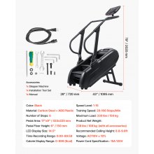 Stair Stepper Machine Continuous Climbing Exercise Cardio Lower Body Workouts