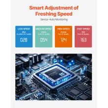 Purificador de aire inteligente HEPA H13 de 2018 ft²/h para el hogar y la oficina