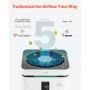 3139 ft²/h Air Purifier H13 HEPA Smart Air Purifier for Home & Office