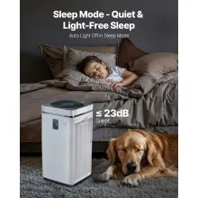 Purificador de aire inteligente HEPA H13 de 3139 ft²/h para el hogar y la oficina