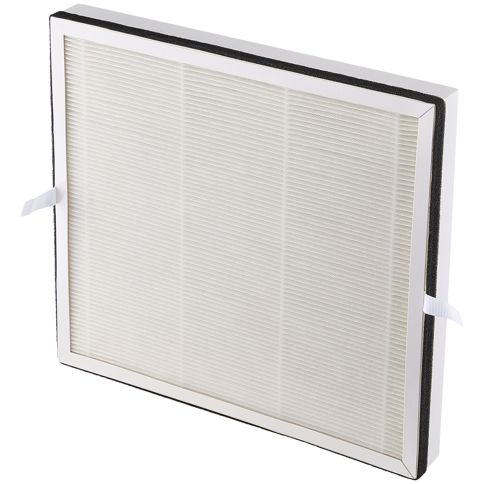 VEVOR Air Purifier Replacement Filter, H13, 3-in-1 Compact & Lightweight Replacement Filter with Sturdy PET Pre-Filter, Easy-to-Grab Purifier Filter with Activated Carbon, Fit for Square Purifier