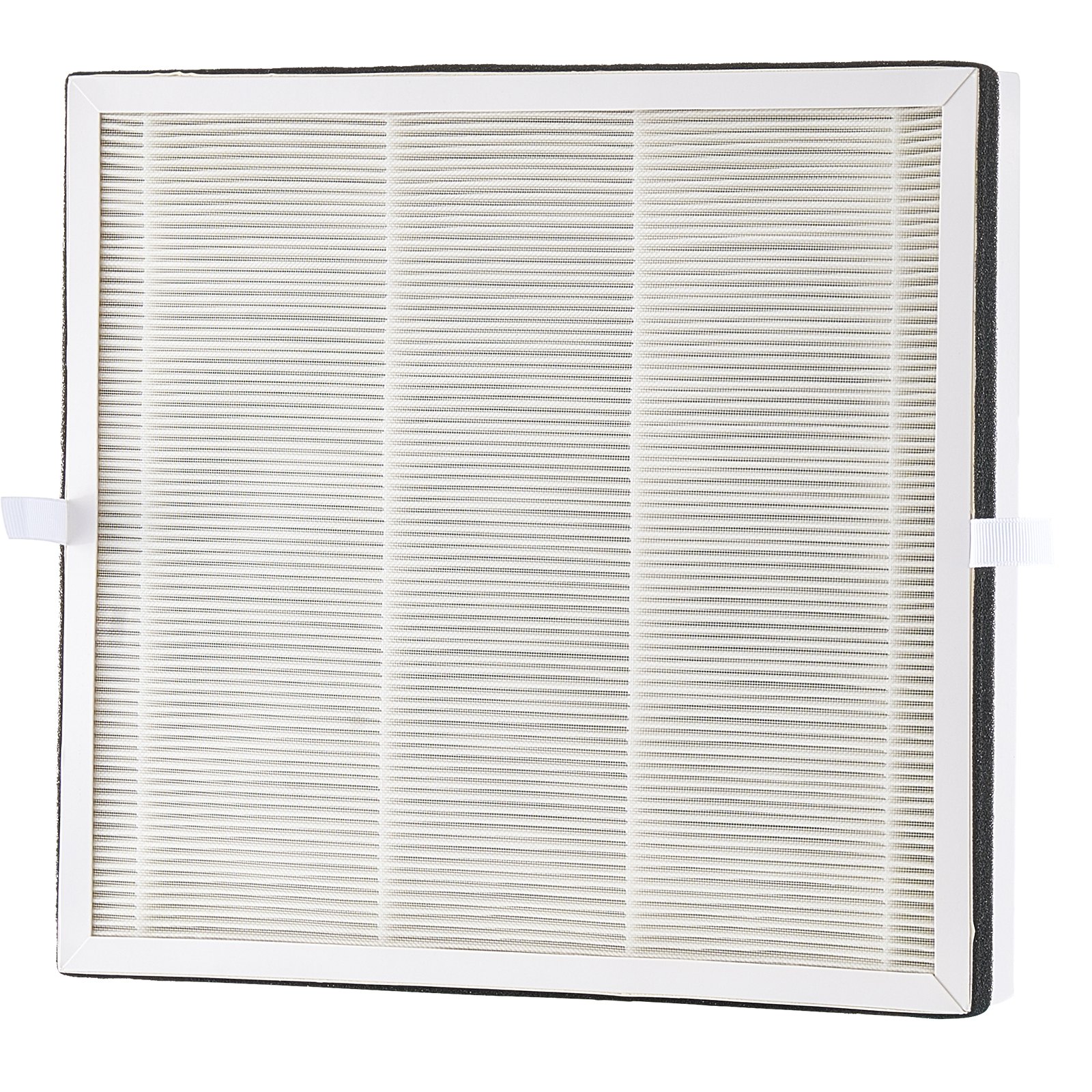 VEVOR Air Purifier Replacement Filter, H13, 3-in-1 Compact & Lightweight Replacement Filter with Sturdy PET Pre-Filter, Easy-to-Grab Purifier Filter with Activated Carbon, Fit for Square Purifier