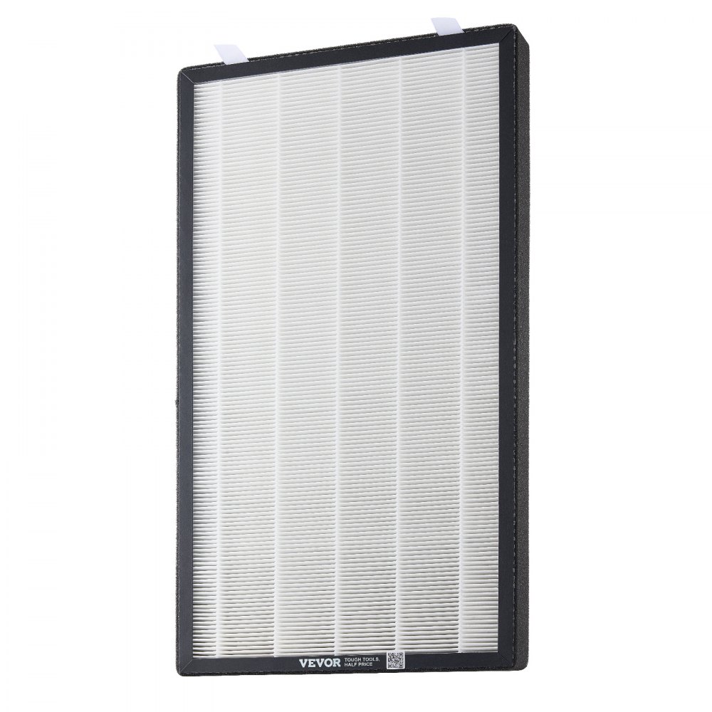 VEVOR Air Purifier Replacement Filter, H13, 2-in-1 Compact & Lightweight Replacement Filter with Non-Woven Fabric, Easy-to-Install Purifier Filter with Activated Carbon, Fit for Square Purifier