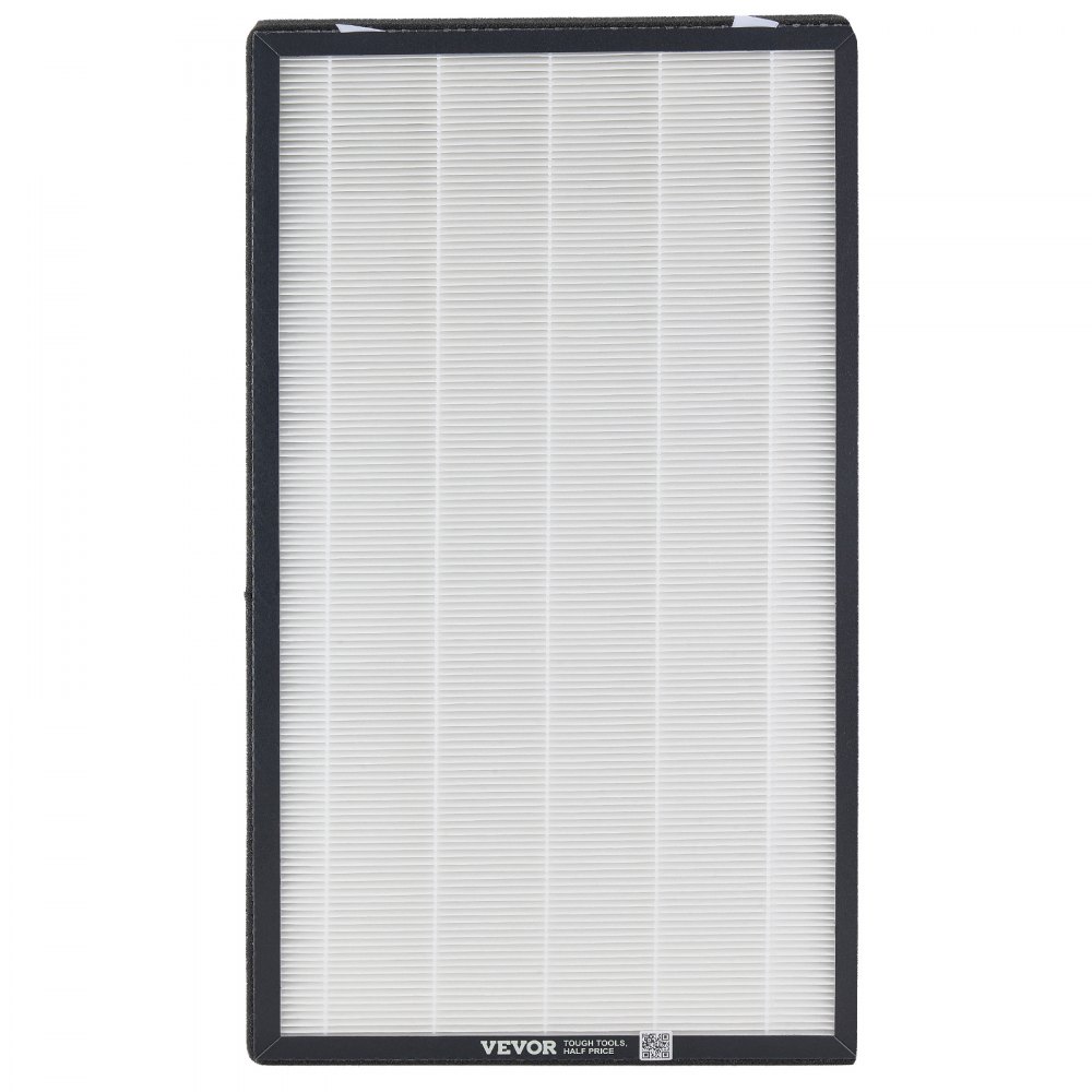 VEVOR Air Purifier Replacement Filter, H13, 2-in-1 Compact & Lightweight Replacement Filter with Non-Woven Fabric, Easy-to-Install Purifier Filter with Activated Carbon, Fit for Square Purifier