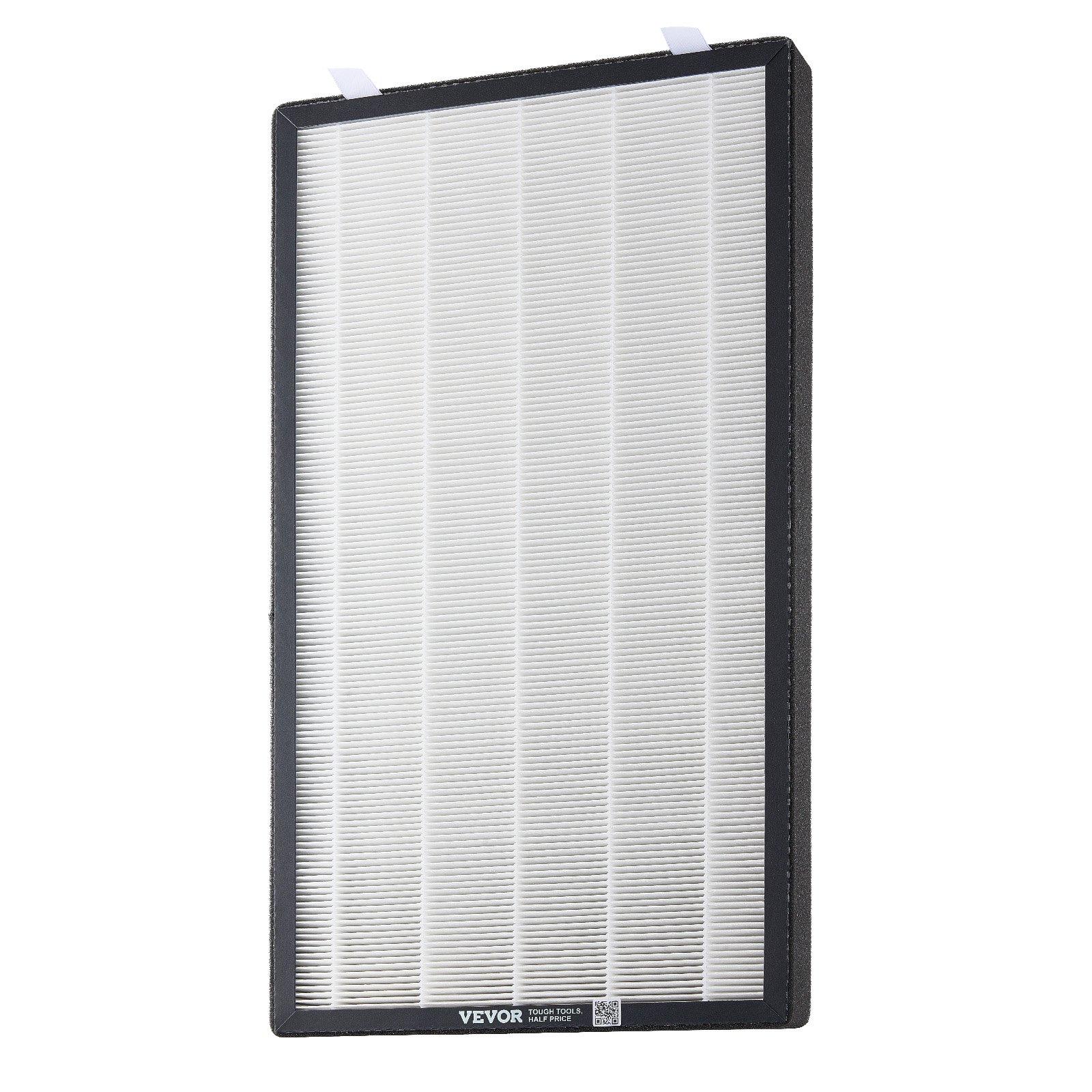 VEVOR Air Purifier Replacement Filter, H13, 2-in-1 Compact & Lightweight Replacement Filter with Non-Woven Fabric, Easy-to-Install Purifier Filter with Activated Carbon, Fit for Square Purifier