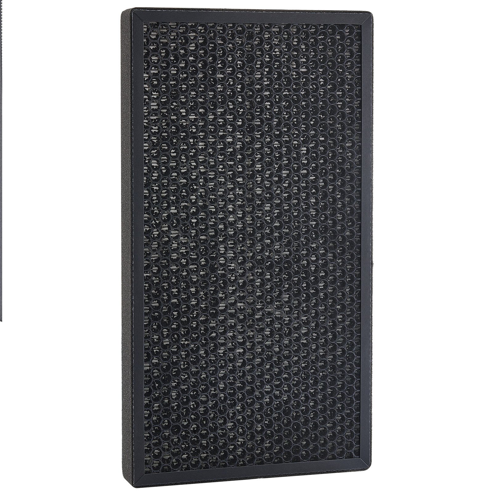 VEVOR Air Purifier Replacement Filter, H13, 2-in-1 Compact & Lightweight Replacement Filter with Non-Woven Fabric, Easy-to-Install Purifier Filter with Activated Carbon, Fit for Square Purifier