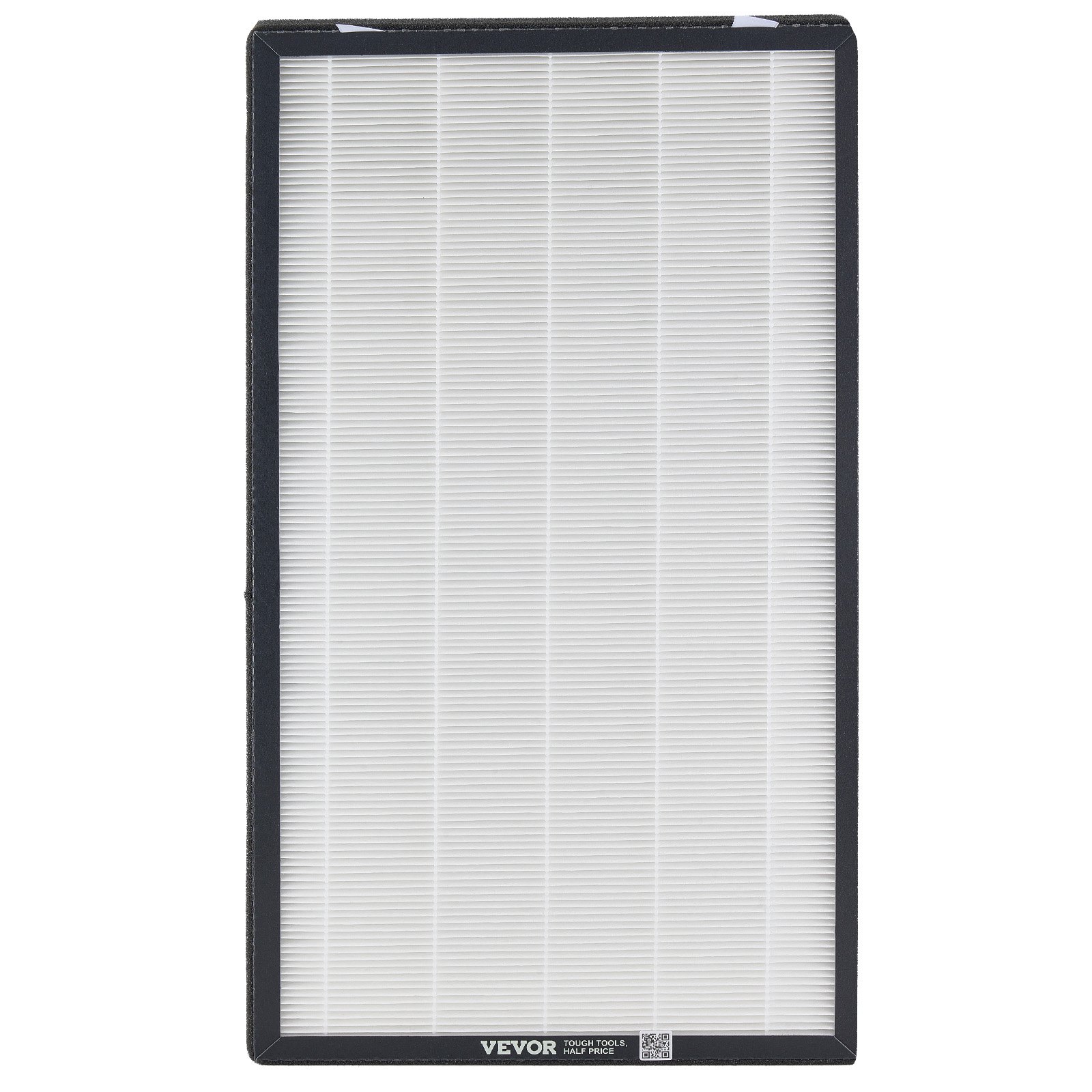 VEVOR Air Purifier Replacement Filter, H13, 2-in-1 Compact & Lightweight Replacement Filter with Non-Woven Fabric, Easy-to-Install Purifier Filter with Activated Carbon, Fit for Square Purifier