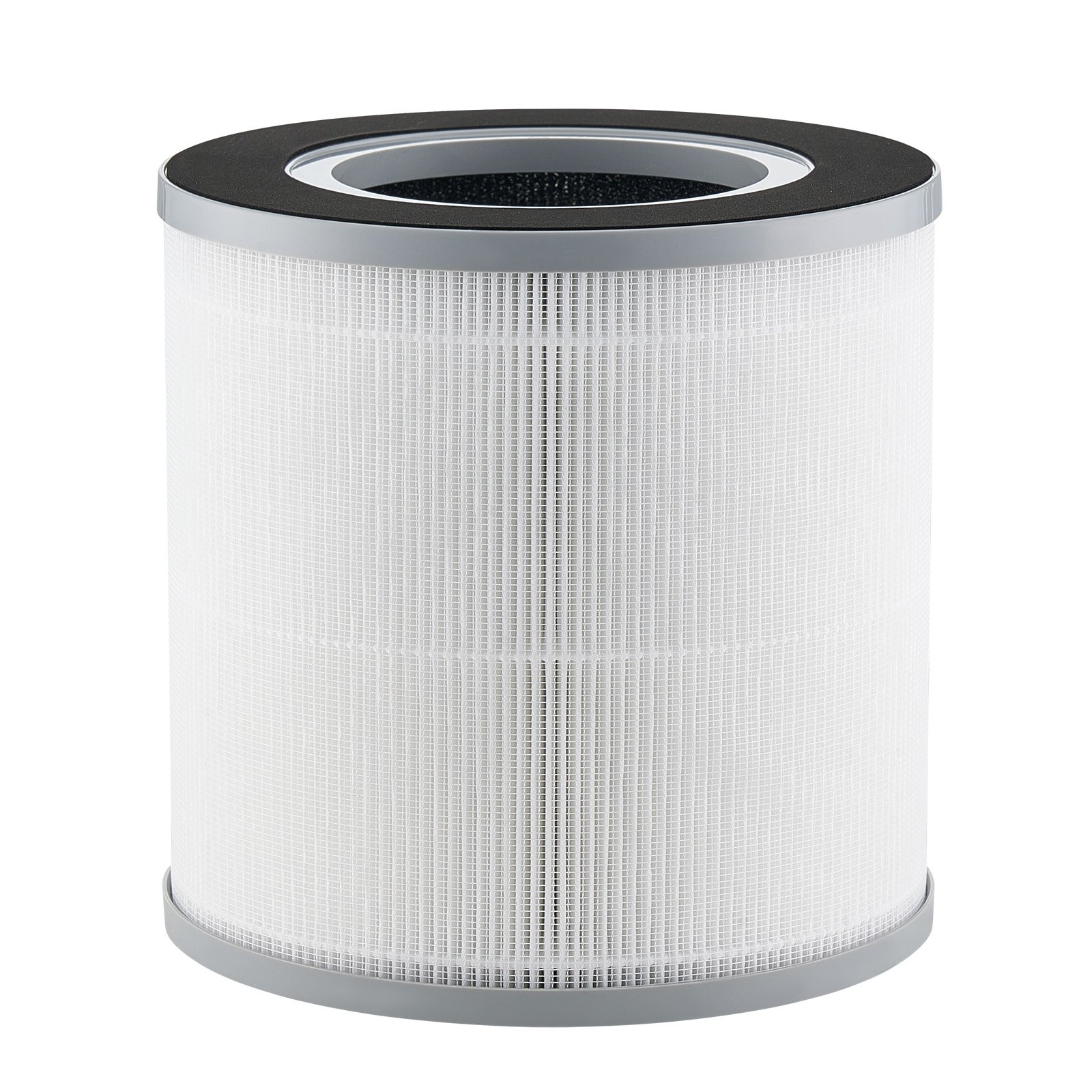 VEVOR Air Purifier Replacement Filter, H13, 3-in-1 Compact & Lightweight Replacement Filter with PP Pre-Filter, Easy-to-Grab Purifier Filter with Activated Carbon, Fit for Cylindrical Purifier