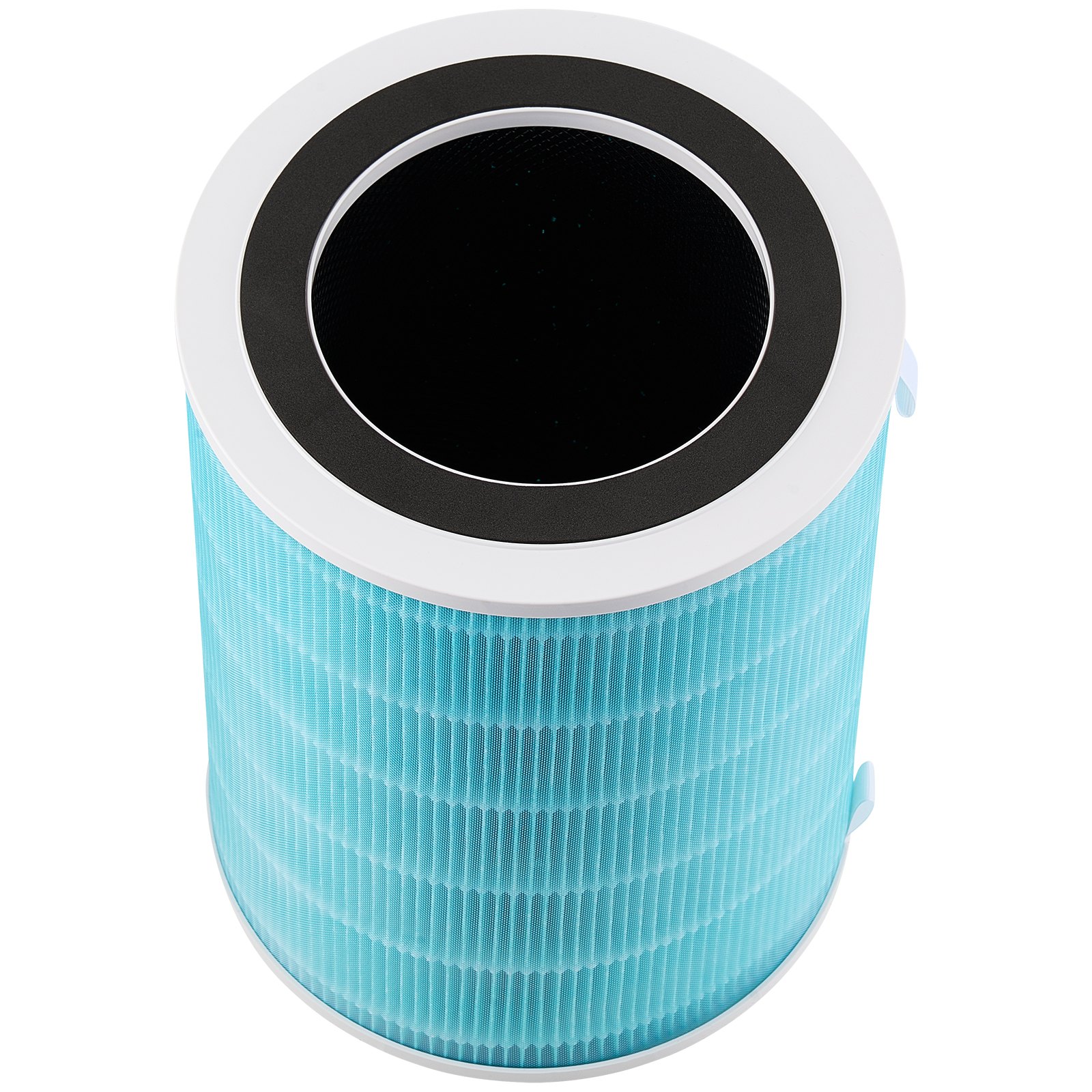 VEVOR Air Purifier Replacement Filter, H13, 3-in-1 Compact & Lightweight Replacement Filter with Sturdy PP Pre-Filter, Easy-to-Grab Purifier Filter with Activated Carbon, Fit for Cylindrical Purifier
