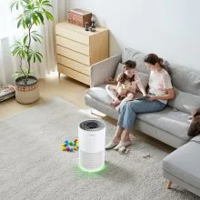 Purificador de aire inteligente HEPA H13 de 1200 ft²/h para el hogar y la oficina