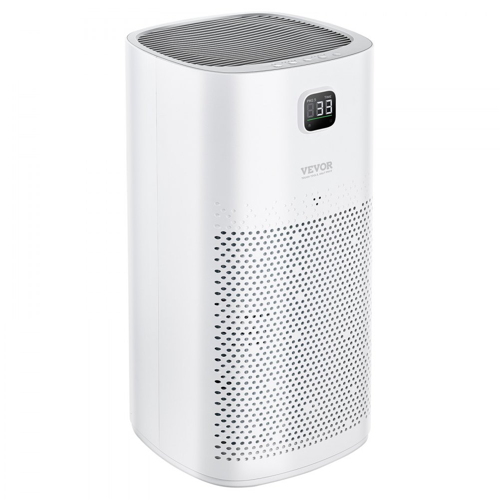 VEVOR Air Purifier, H13 HEPA Layer, 2018 ft²/h Smart Air Purifier with Speed Control & Child Lock Guard, Efficient Air Cleaner with Convenient Touch Panel & 23 dB Sleep Mode, Fit for Home & Office