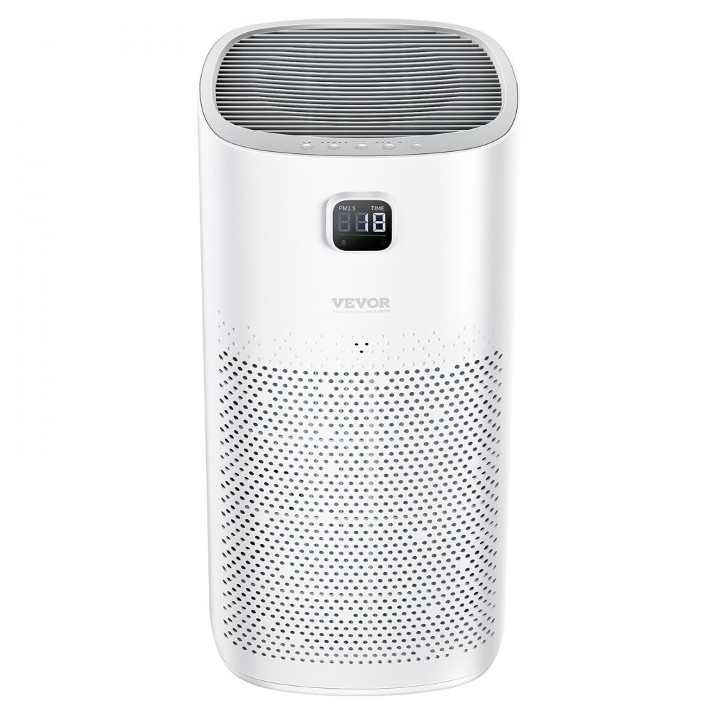 VEVOR Air Purifier, H13 HEPA Layer, 2018 ft²/h Smart Air Purifier with Speed Control & Child Lock Guard, Efficient Air Cleaner with Convenient Touch Panel & 23 dB Sleep Mode, Fit for Home & Office