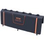 VEVOR Tailgate Bike Pad, 62" Truck Tailgate Pad Carry 6 Mountain Bikes, Tailgate Protection Pad with Reflective Strips and Tool Pockets, Tailgate Pad with Rear Camera Opening for Pickup Trucks