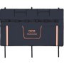 VEVOR Tailgate Bike Pad, 62" Truck Tailgate Pad Carry 6 Mountain Bikes, Tailgate Protection Pad with Reflective Strips and Tool Pockets, Tailgate Pad with Rear Camera Opening for Pickup Trucks
