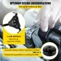 VEVOR Oil Filter Socket Set, 30 Pcs Oil Filter Wrench Set, Sturdy Steel Oil Filter Socket, 3/8\" Oil Filter Socket, Low Profile Oil Filter Socket Set For Easy Access, Oil Filter Wrench Cap Set