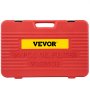 red case of VEVOR oil filter socket set, 30-piece oil filter wrench.