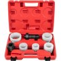 VEVOR Pipe Stretcher Kit, Exhaust Pipe Stretcher Kit 1-5/8\" to 4-1/4\", Exhaust Pipe Expander Kit for Tail Pipe Tube, Exhaust Pipe Expander Tool with Storing Case, 7 Pcs Pipe Expander, Exhaust Stretc