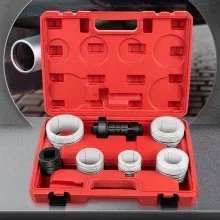 VEVOR Pipe Stretcher Kit, Exhaust Pipe Stretcher Kit 1-5/8" to 4-1/4", Exhaust Pipe Expander Kit for Tail Pipe Tube, Exhaust Pipe Expander Tool w/Storing Case, 7 Pcs Pipe Expander, Exhaust Stretcher