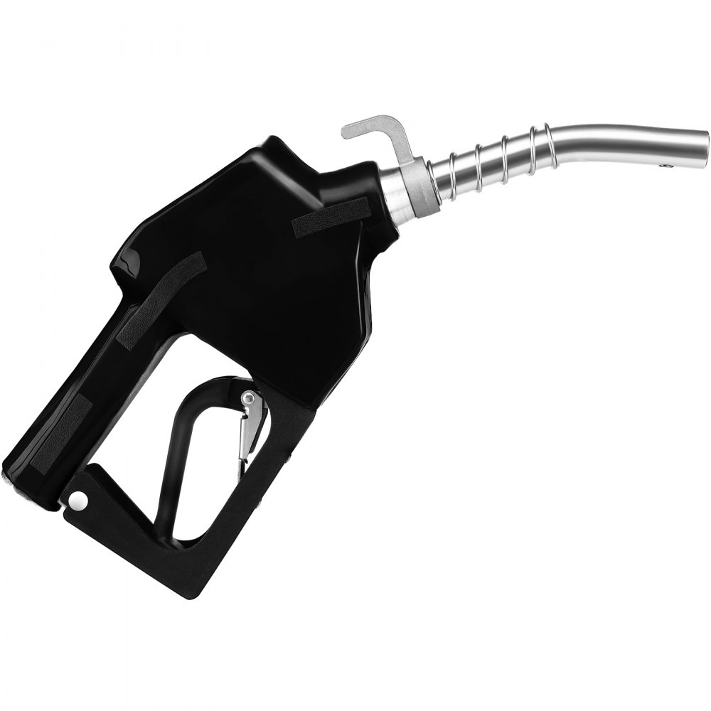 VEVOR Automatic Fuel Nozzle, 3/4" NPT Inlet Thread & 15/16" Spout, 16 GPM Max Flow Rate, Auto Shut Off, Aluminum & PVC Gas Pump Handle with 360° Swivel for Gasoline Diesel Kerosene Biodiesel Refilling