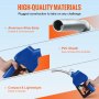 VEVOR automatic fuel nozzle with aluminum alloy body, pvc sheath, and compact, lightweight design.