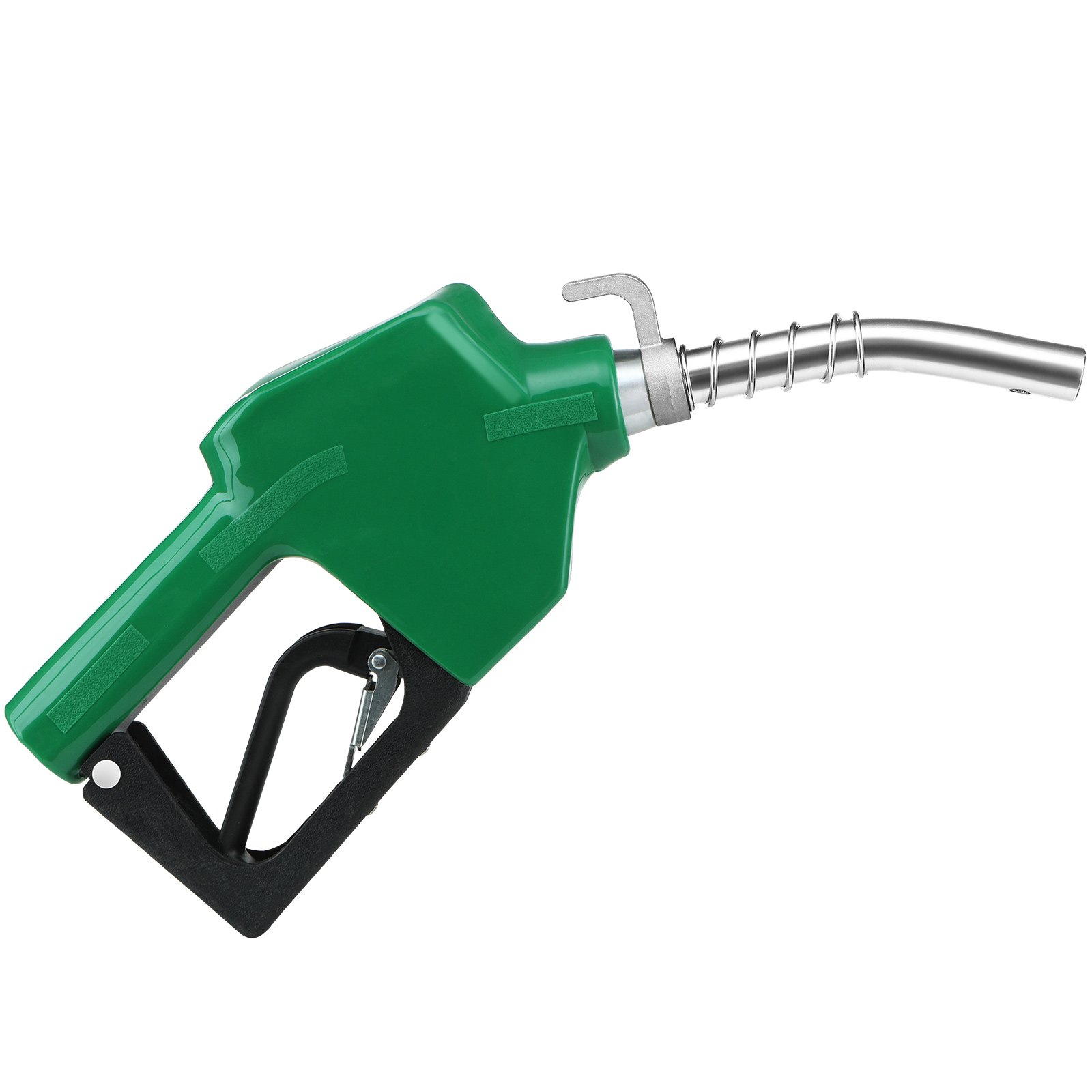 VEVOR Automatic Fuel Nozzle, 3/4" NPT Inlet Thread & 15/16" Spout, 16 GPM Max Flow Rate, Auto Shut Off, Aluminum & PVC Gas Pump Handle with 360° Swivel for Gasoline Diesel Kerosene Biodiesel Refilling