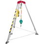 VEVOR Confined Space Kit with 2600lbs Winch, Confined Space Rescue Tripod with 7 Feet Legs, Confined Space Tripod kit with 98 Feet Cable, 32.8 Feet Fall Protection, for Confined Space Rescue