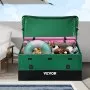 VEVOR Outdoor Storage Box Patio Deck Box 150 Gallon Waterproof PE Tarpaulin