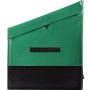 VEVOR outdoor storage box with green and black waterproof cover and carry handle.