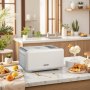 VEVOR Automatic Ice Cream Maker with Built-in Compressor, 2 Quart No Pre-freezing Gelato Maker, Electric Sorbet-Maker, 3 Modes Compressor Ice Cream Machine for Home Kitchen